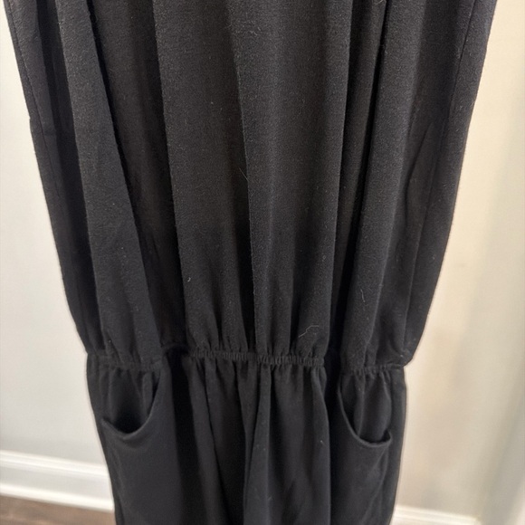 Merokeety Women's Black Sleeveless Halter Romper Dress - Picture 2 of 6